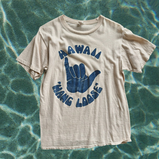 VINTAGE HAWAII HANG LOOSE TEE